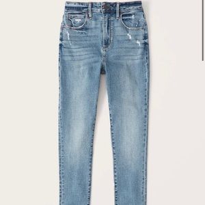 Abercrombie CurveLove High Rise Super Skinny Ankle